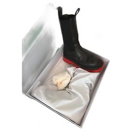 Bottega Veneta Black Leather Boots 39 Black