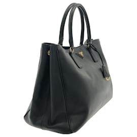 Prada-Prada Black Saffiano Lux Galleria-Black