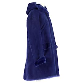 Adolfo Dominguez-Coat-Navy blue
