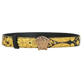 Versace Barocco Reversible Leather Belt Multiple colors