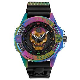 Philipp Plein L'orologio in silicone arcobaleno $kull Multicolore