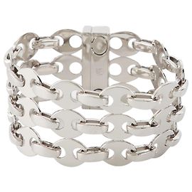 Otto Nano 3Bracciale Row - Paco Rabanne - Argento - Ottone Argento Metallico