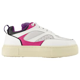 Autre Marque-Sidney Sneakers in White Leather-White