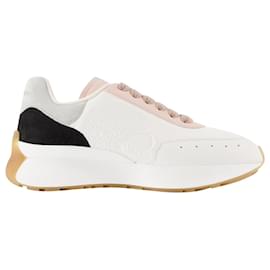 Alexander Mcqueen-Oversized Sneakers - Alexander Mcqueen - Multi - Leather-White