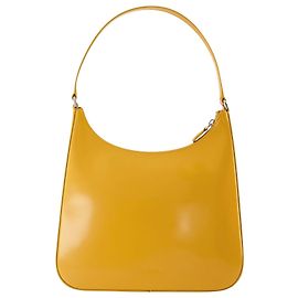 Bolsa Alec - Staud - Couro - Laranja Laranja