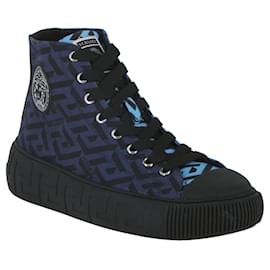 Versace-Versace La Greca Print High-Top Sneakers-Other