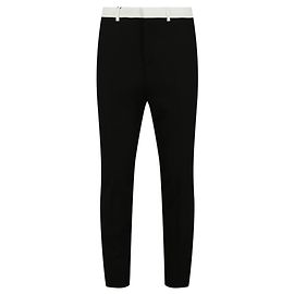 Burberry Tailored Wool Pants Black