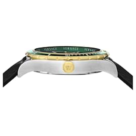 Versace-Versace Hellenyium Strap Watch-Silvery