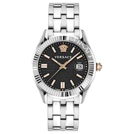 Versace-Versace Greca Time Bracelet Watch-Silvery,Metallic