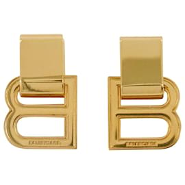 Balenciaga-Hourglass P Earring - Balenciaga - Gold-Golden,Metallic