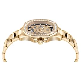 Philipp Plein-Montre automatique Philipp Plein $keleton $pectre-Doré,Métallisé