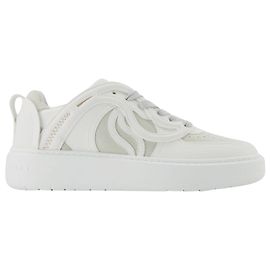 Stella Mc Cartney S-Wave Sneakers - Stella Mccartney - Eis - Veganes Leder Weiß