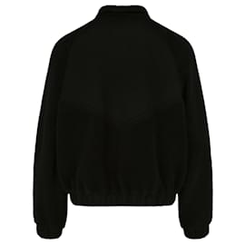 Burberry-Burberry Logo Graphic Neoprene Sweatshirt-Black