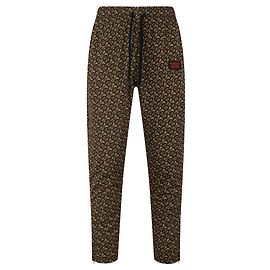 Burberry-Monogramm-Logo-Jogginghose Braun