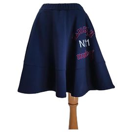 Gonna Lucky No 21 Blu Navy Cotone Multicolore Blu navy