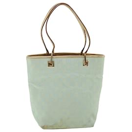 Gucci-GUCCI GG Canvas Shoulder Bag Light Blue 0021099 auth 36815-Light blue
