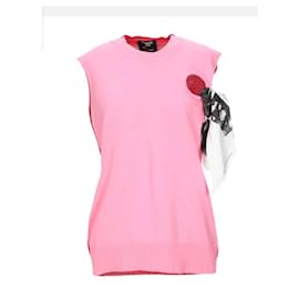 Calvin Klein-Calvin Klein 205W39NY sweater-Pink,Red