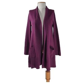 Autre Marque Wollcardigan in Lila Lila