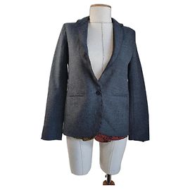 Forte Forte Wool Blazer Grey Grey