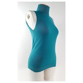 Cruciani-Knitwear-Turquoise