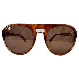 Tom Ford Carlo havana acetate sunglasses Brown