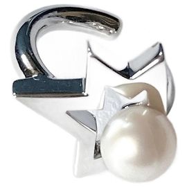Pendiente Ear Cuff Cometa Tasaki Plata