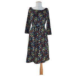 Autre Marque King Louie Samtkleid XL Mehrfarben