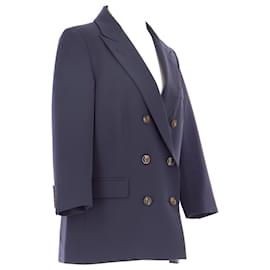 Essentiel Antwerp-Vest / Blazer-Navy blue