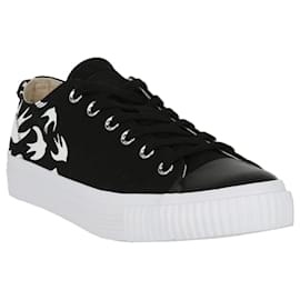 Autre Marque-McQ Alexander McQueen Swallows Low-Top Sneakers-Black