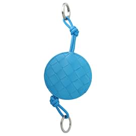 Bottega Veneta-Bottega Veneta Round Key Case-Blue