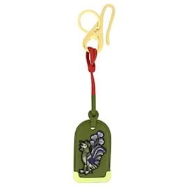 Alexander Mcqueen-Alexander McQueen Heroine Rooster Bag Charm-Red