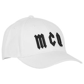 Autre Marque McQ Alexander McQueen Logo-Baseballmütze Weiß
