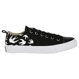 Autre Marque-McQ Alexander McQueen Swallows Low-Top Sneakers-Black