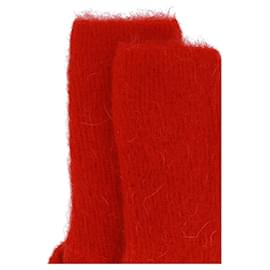Alexander Mcqueen-Alexander McQueen Wool Socks-Red
