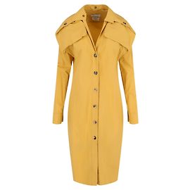 Hemdkleid von Bottega Veneta Gelb