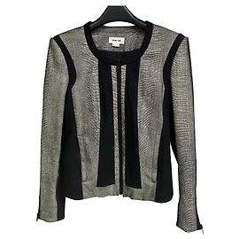 Helmut Lang leather jacket reptile effect black Other