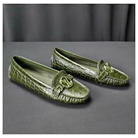 Louis Vuitton-Flats-Dark red