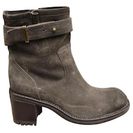 Ann Tuil-Ann Tuil boots new condition p 37-Brown