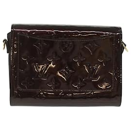 Louis Vuitton-LOUIS VUITTON Monogram Vernis Rossmore PM Shoulder Bag Amarante M91546 LV 36933-Other