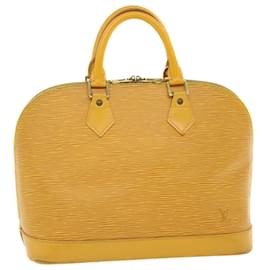 Louis Vuitton-LOUIS VUITTON Epi Alma Sac à Main Tassili Jaune M52149 Auth LV 36934-Autre