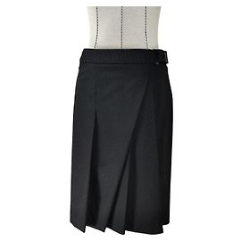 Autre Marque Brunello Cucinelli Gunex Skirt Black Wool Black