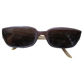 Paco Rabanne-Two-tone acetate sunglasses frame.-Beige