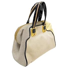 Fendi-Fendi Brown Colorblock Chameleon Handbag-Brown,Beige