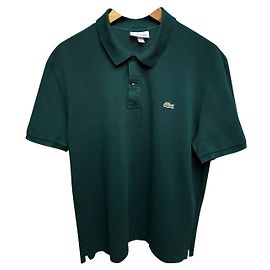 Polo 100% cotons piquer vert sapin XXL/44/7 Lacoste Vert foncé