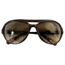 Paul Smith-Brown acetate sunglasses-Brown