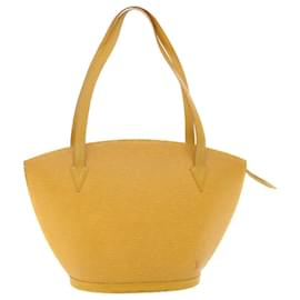 Louis Vuitton-LOUIS VUITTON Epi Saint Jacques Shopping Shoulder Bag M52269 Yellow Auth 36749-Yellow