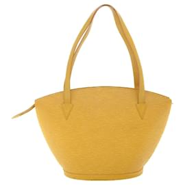 Louis Vuitton-LOUIS VUITTON Epi Saint Jacques Shopping Shoulder Bag M52269 Yellow Auth 36749-Yellow