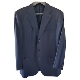Brioni Suits Dark blue