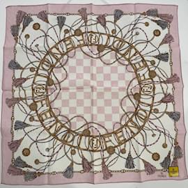 Fendi-Pink Fabric Fendi Scarf-Pink