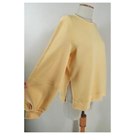 Ganni-Knitwear-Yellow